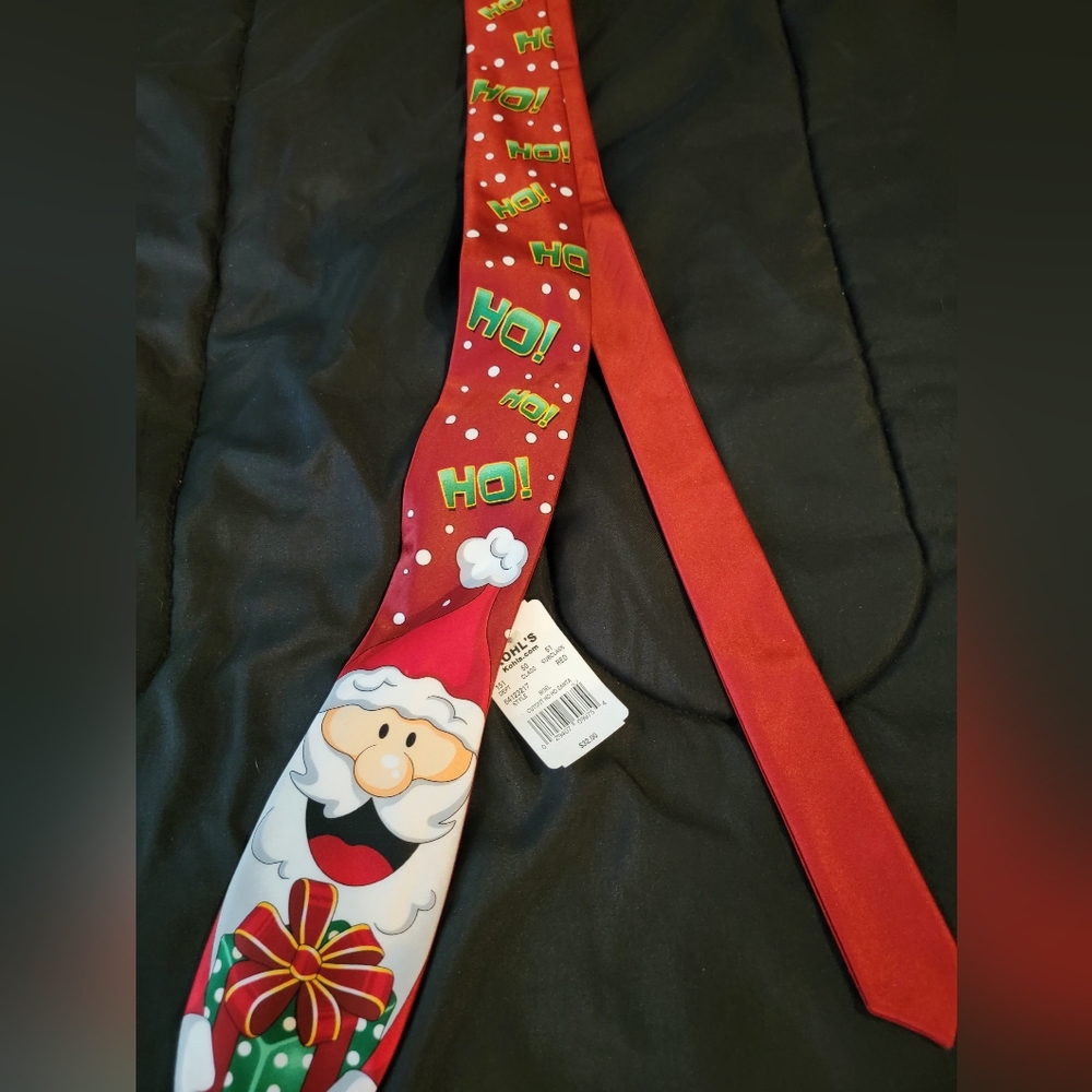 Noel 🎄TIE Christmas Red/Multi